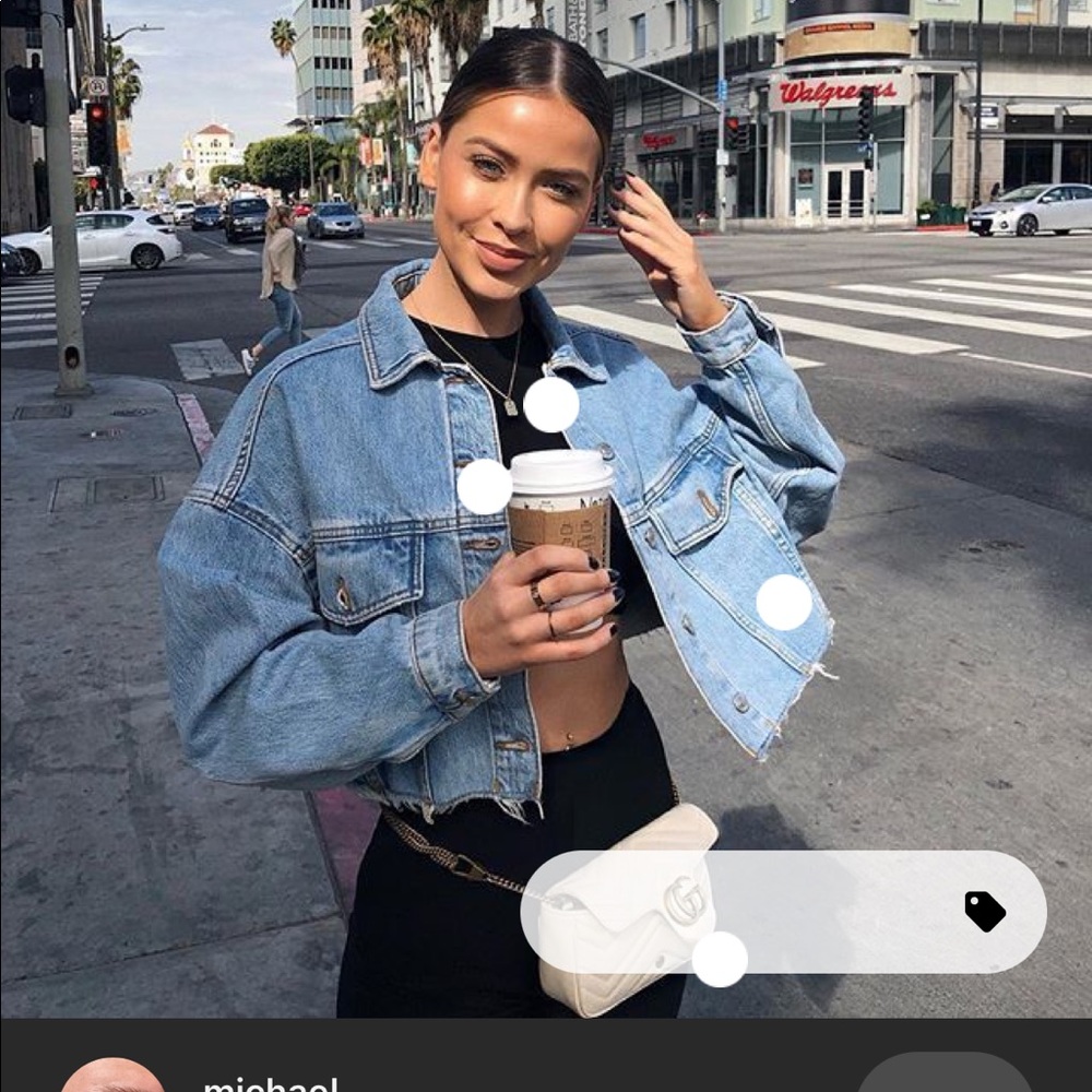 Cropped Jean jacket